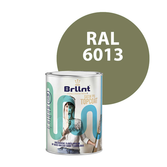 Wood paint RAL 6013 Reed green