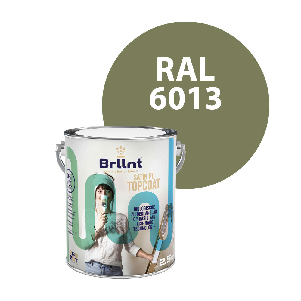 Wood paint RAL 6013 Reed green