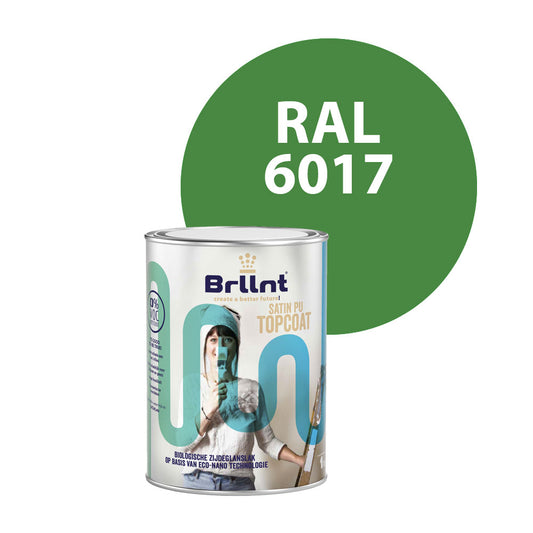 Wood paint RAL 6017 May green