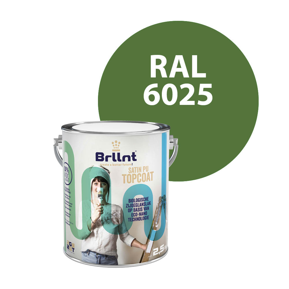 Wood paint RAL 6025 Fern green