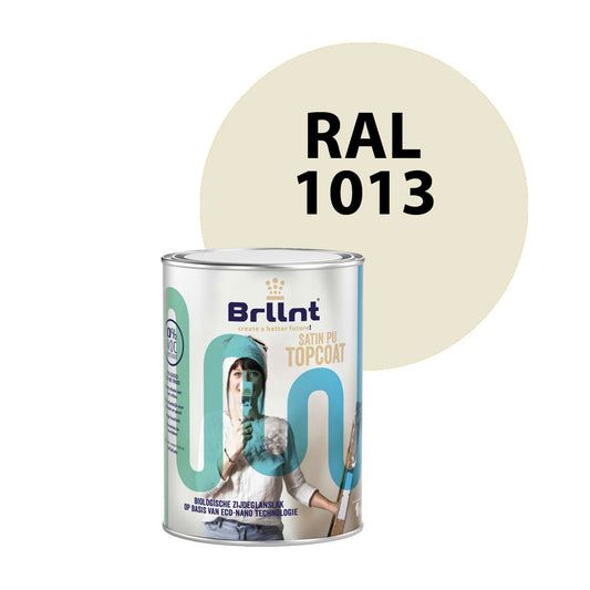 Wood paint RAL 1013 Oyster white