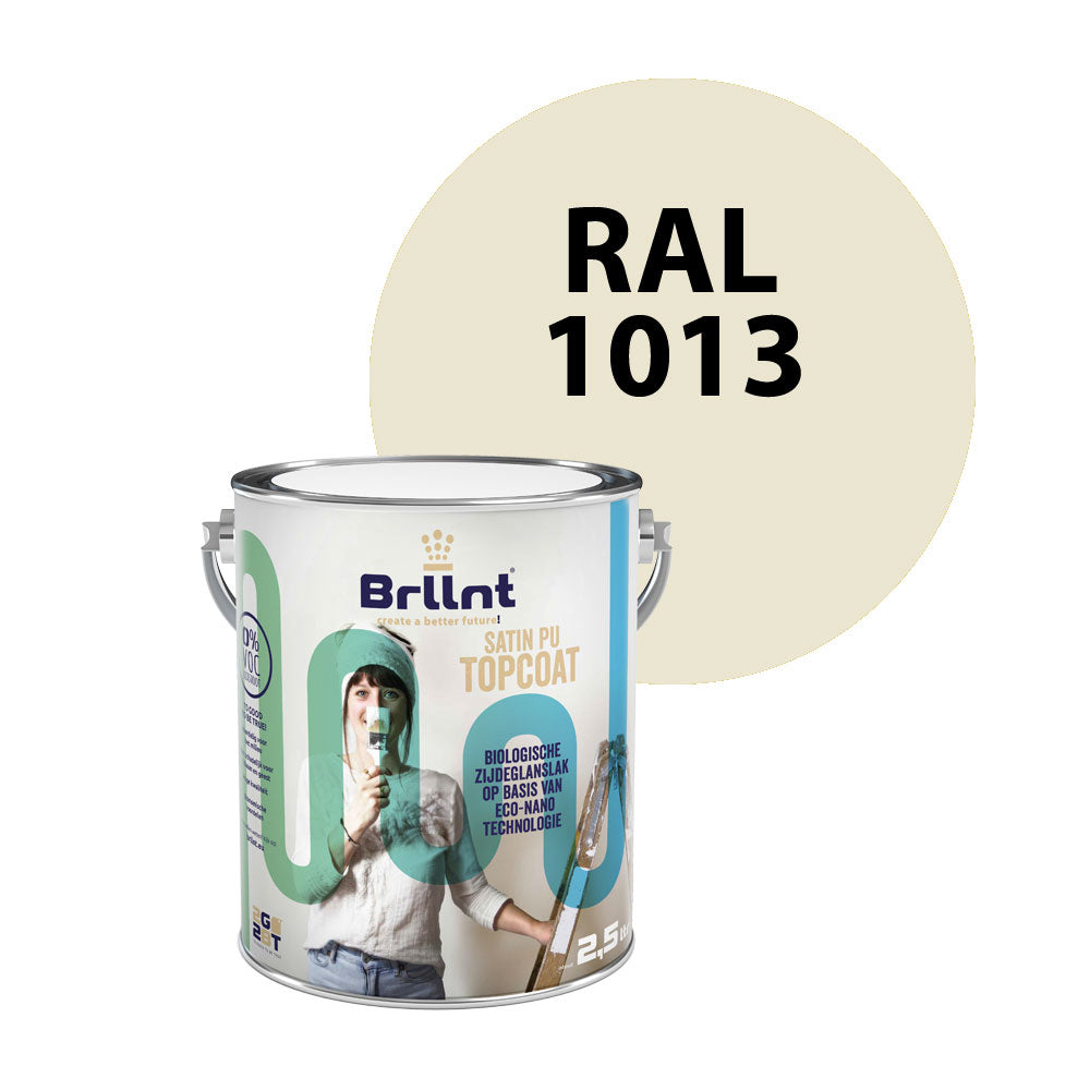 Wood paint RAL 1013 Oyster white