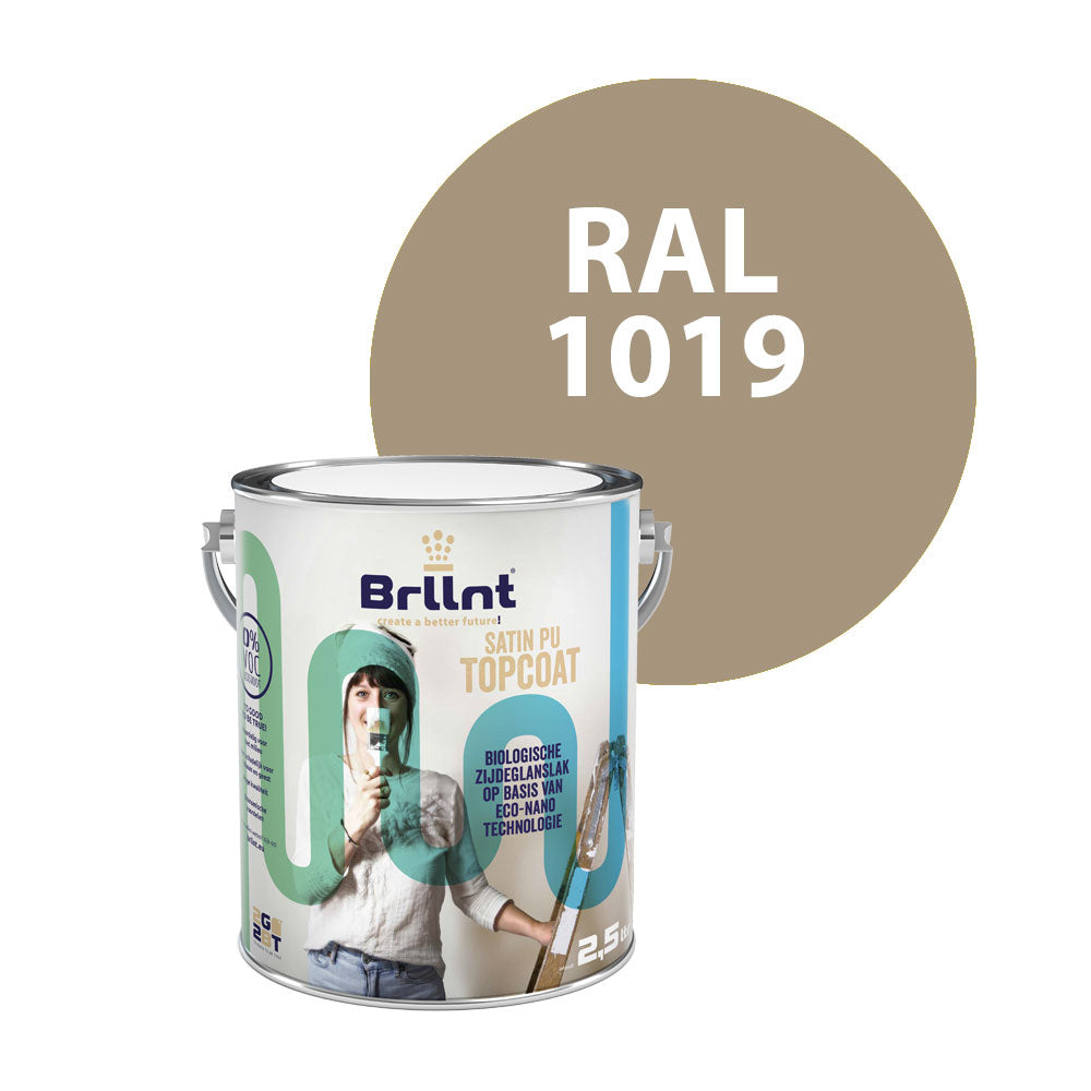 Wood paint RAL 1019 Grey beige