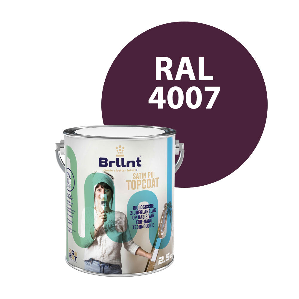 Wood paint RAL 4007 Purple violet