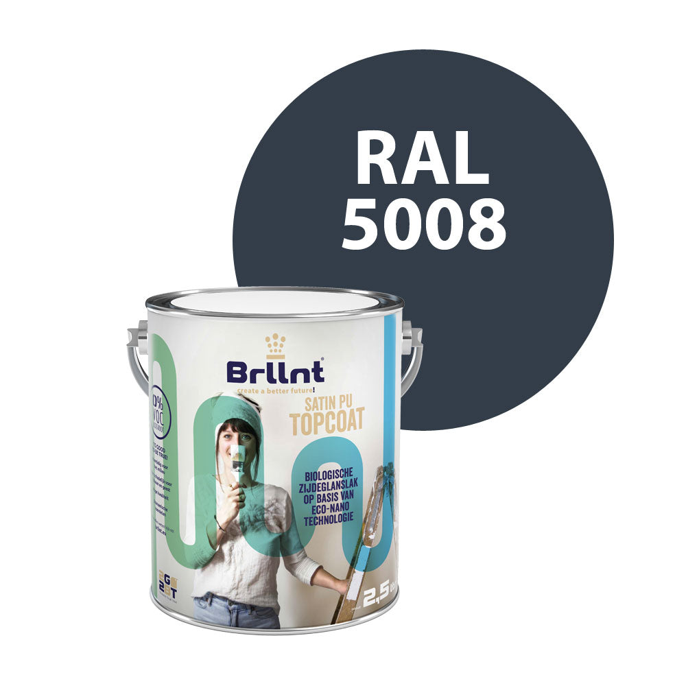 Wood paint RAL 5008 Grey blue