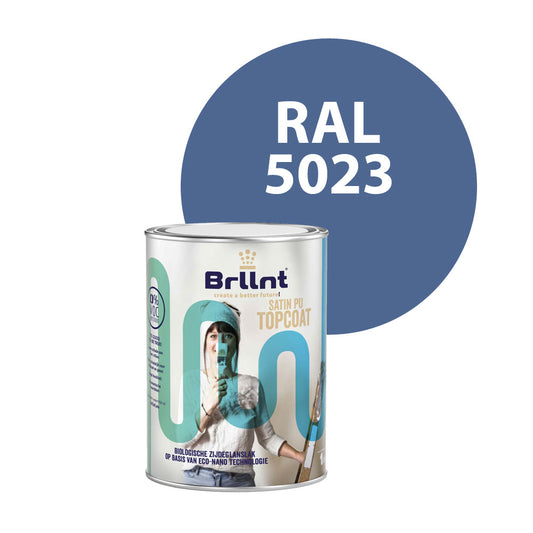 Wood paint RAL 5023 Distant blue