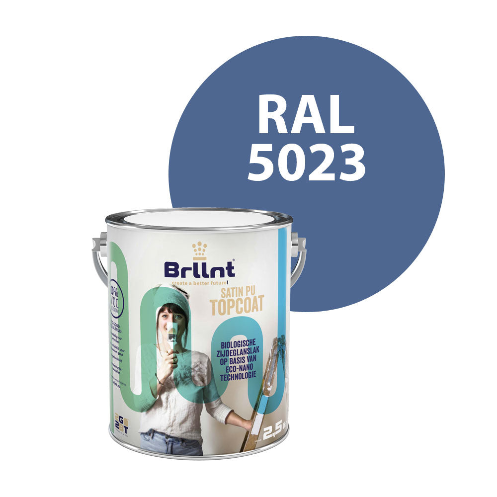 Wood paint RAL 5023 Distant blue