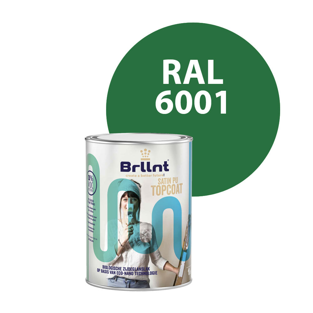 Houtlak RAL 6001 Smaragdgroen