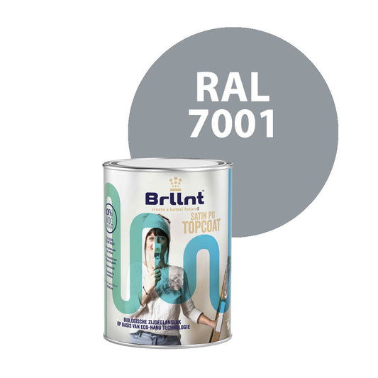 Wood paint RAL 7001 Silver grey