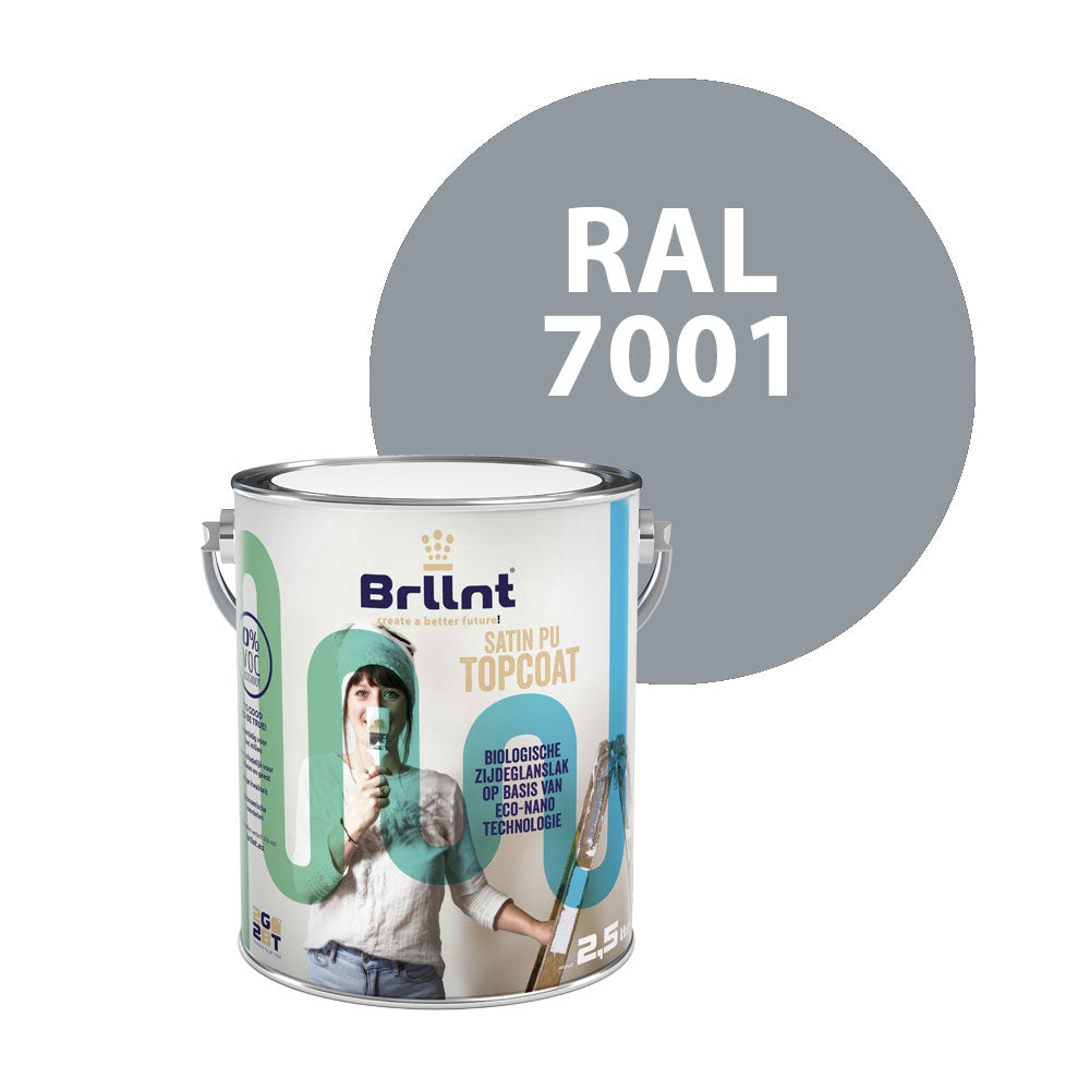 Wood paint RAL 7001 Silver grey