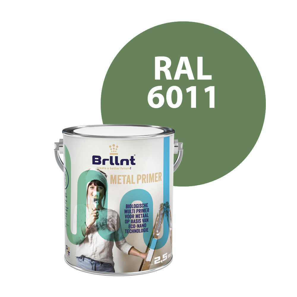 Metaal primer RAL 6011 Resedagroen