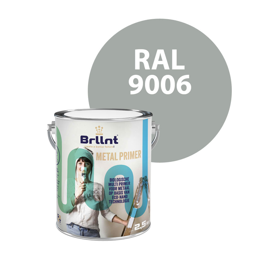 Metaal primer RAL 9006 Blank aluminiumkleurig