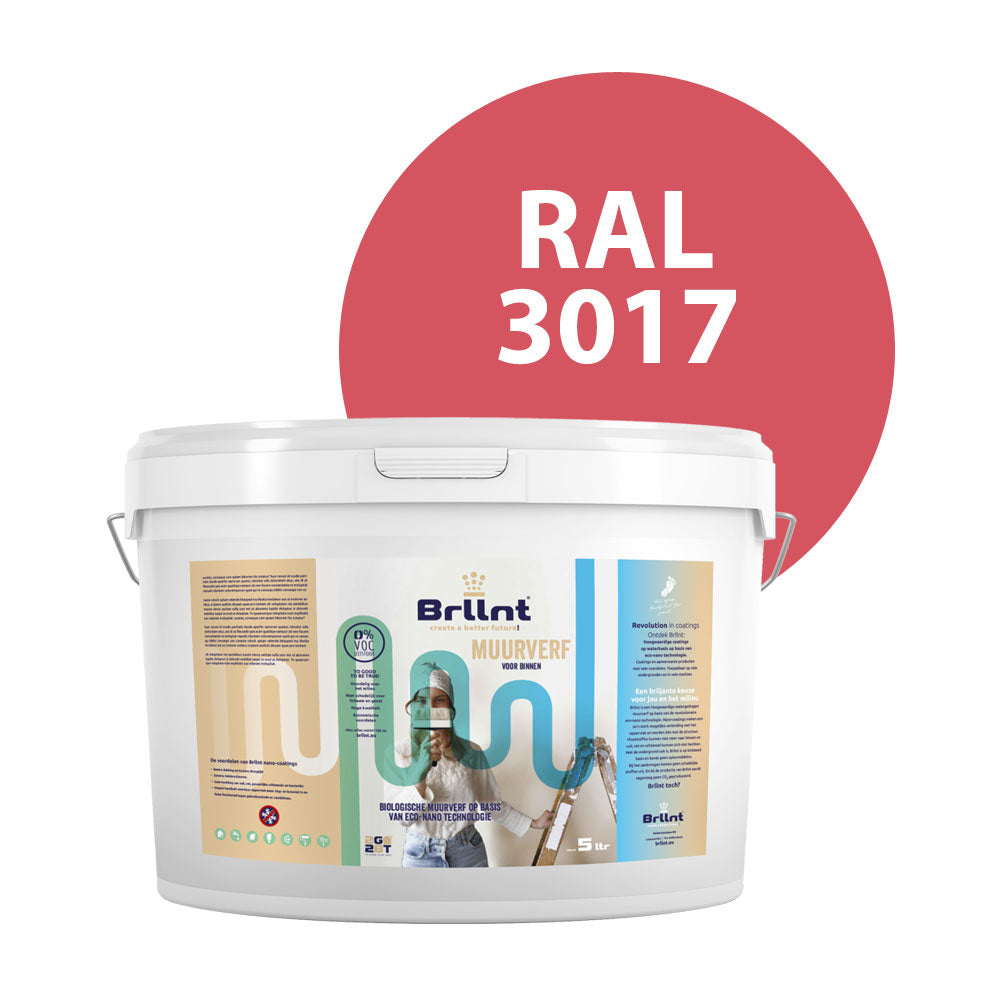 Muurverf RAL 3017 Binnen